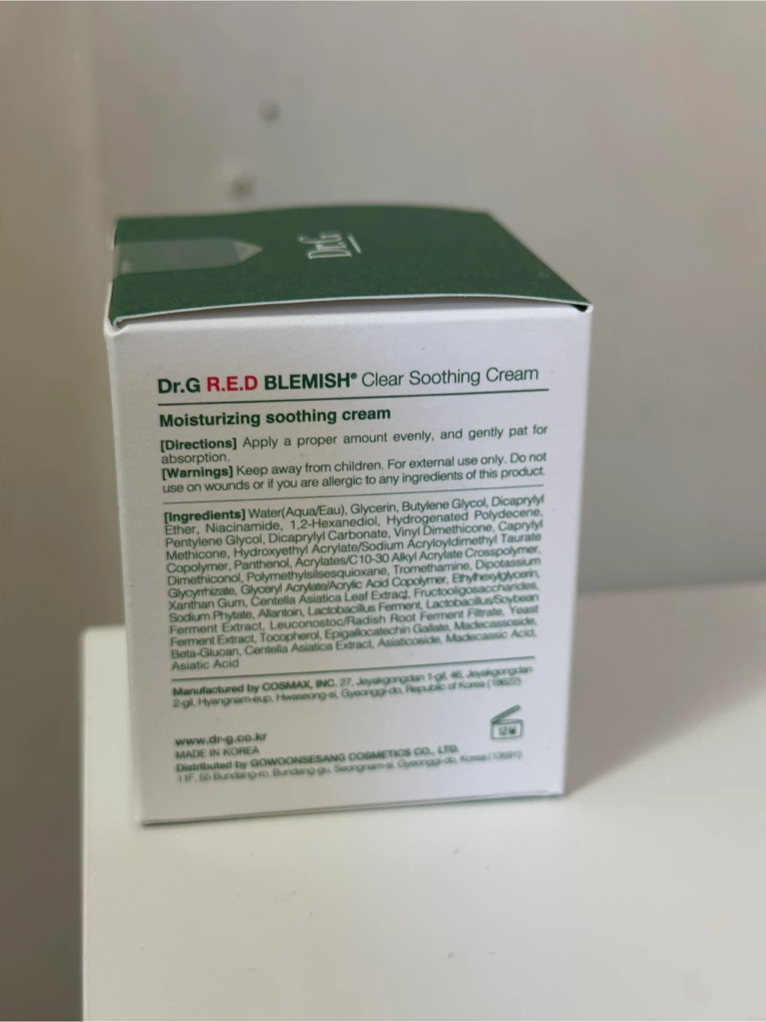 Dr.G R.E.D BLEMISH Clear Soothing Cream 70ml - photo 2