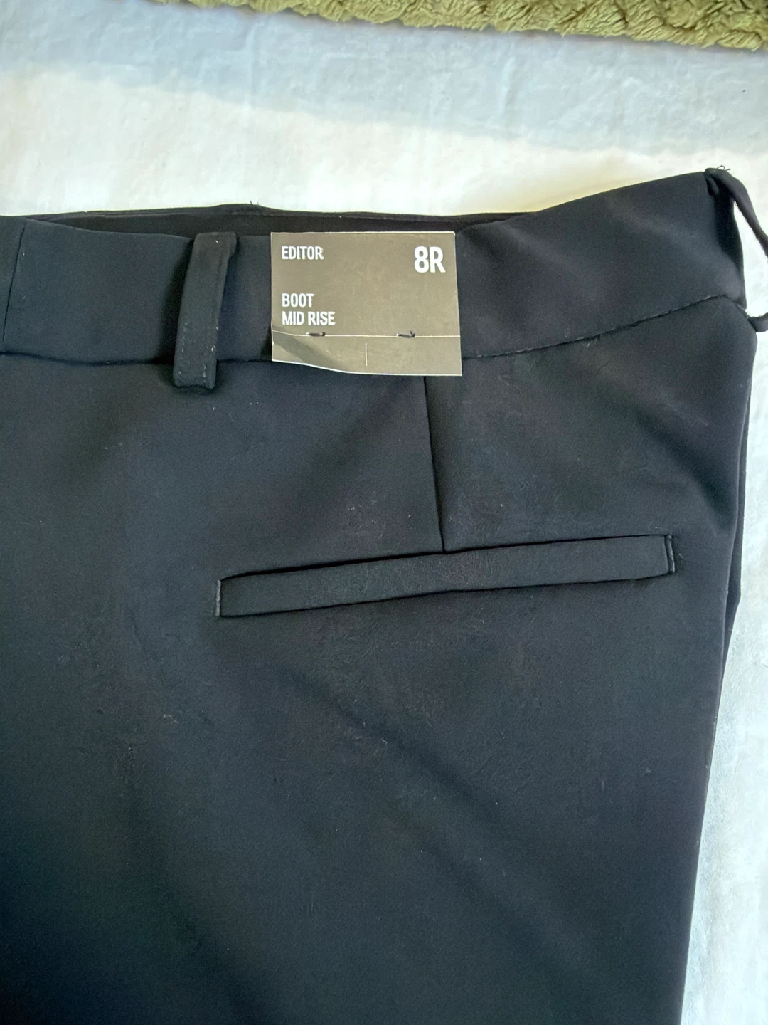 Express Editor Boot Mid Rise Pants Black🏆 - photo 2