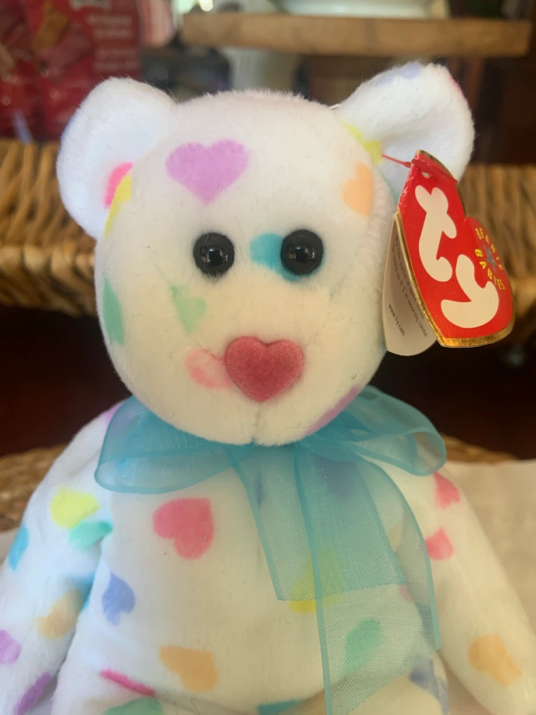 Ty Beanie Babies Kissme Bear