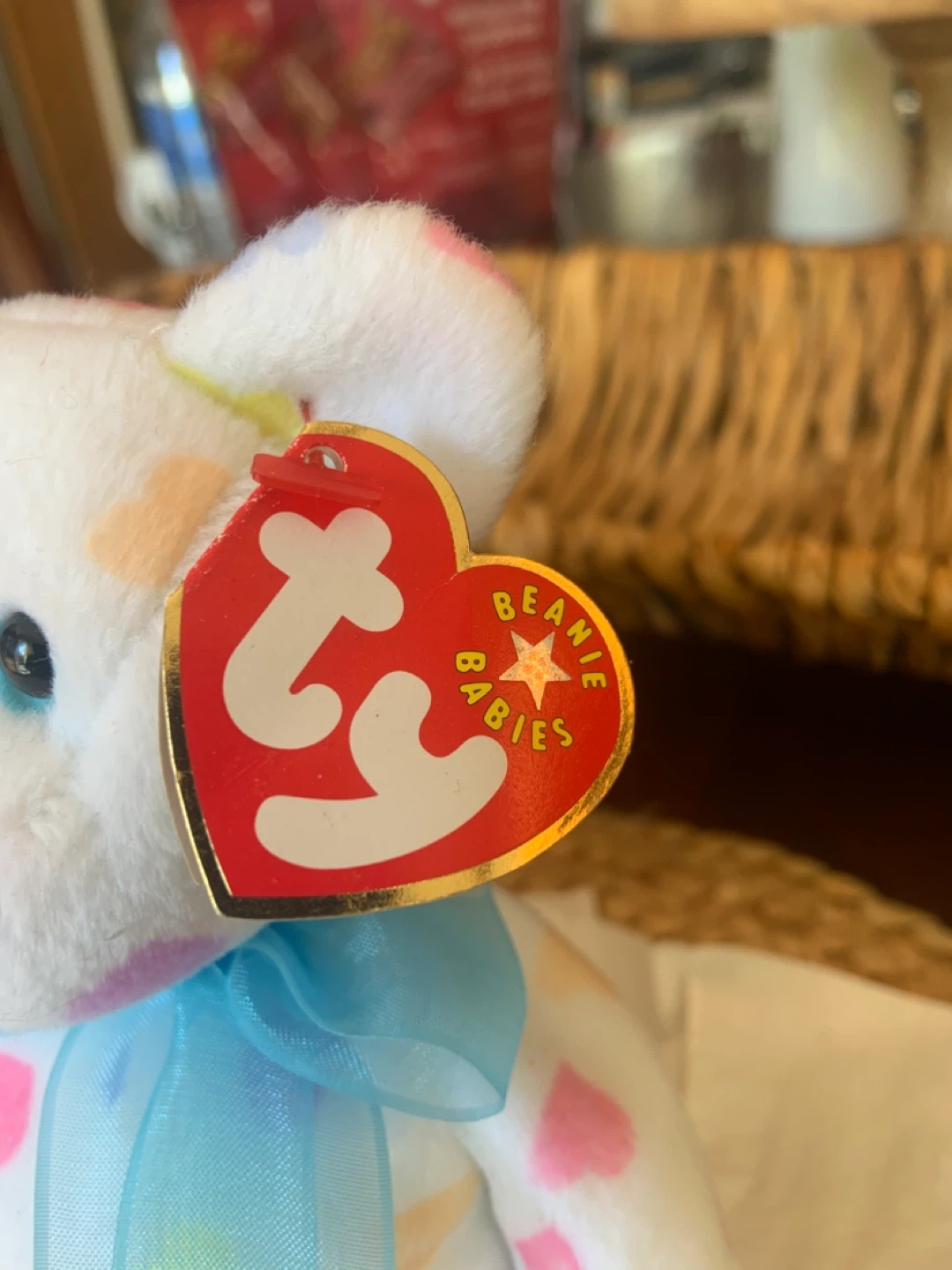 Ty Beanie Babies Kissme Bear - photo 3