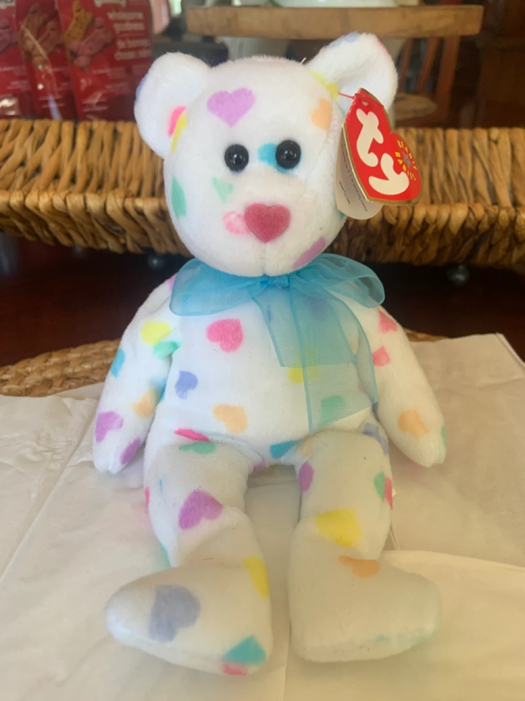 Ty Beanie Babies Kissme Bear - photo 2