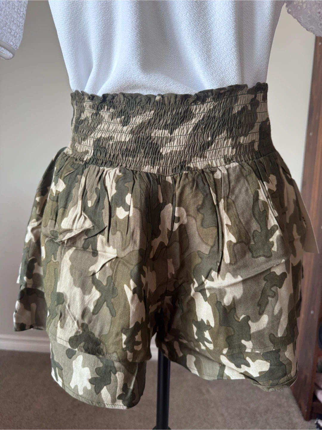 Urban Rebel Camo Shorts