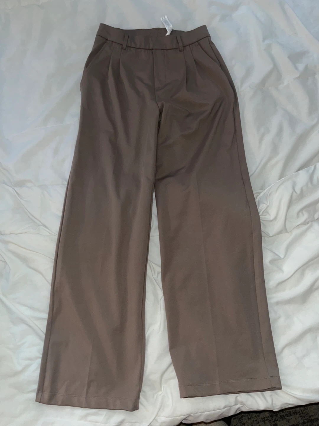 Glowmode Wide Leg Pants - Size Medium - Brown - photo 2