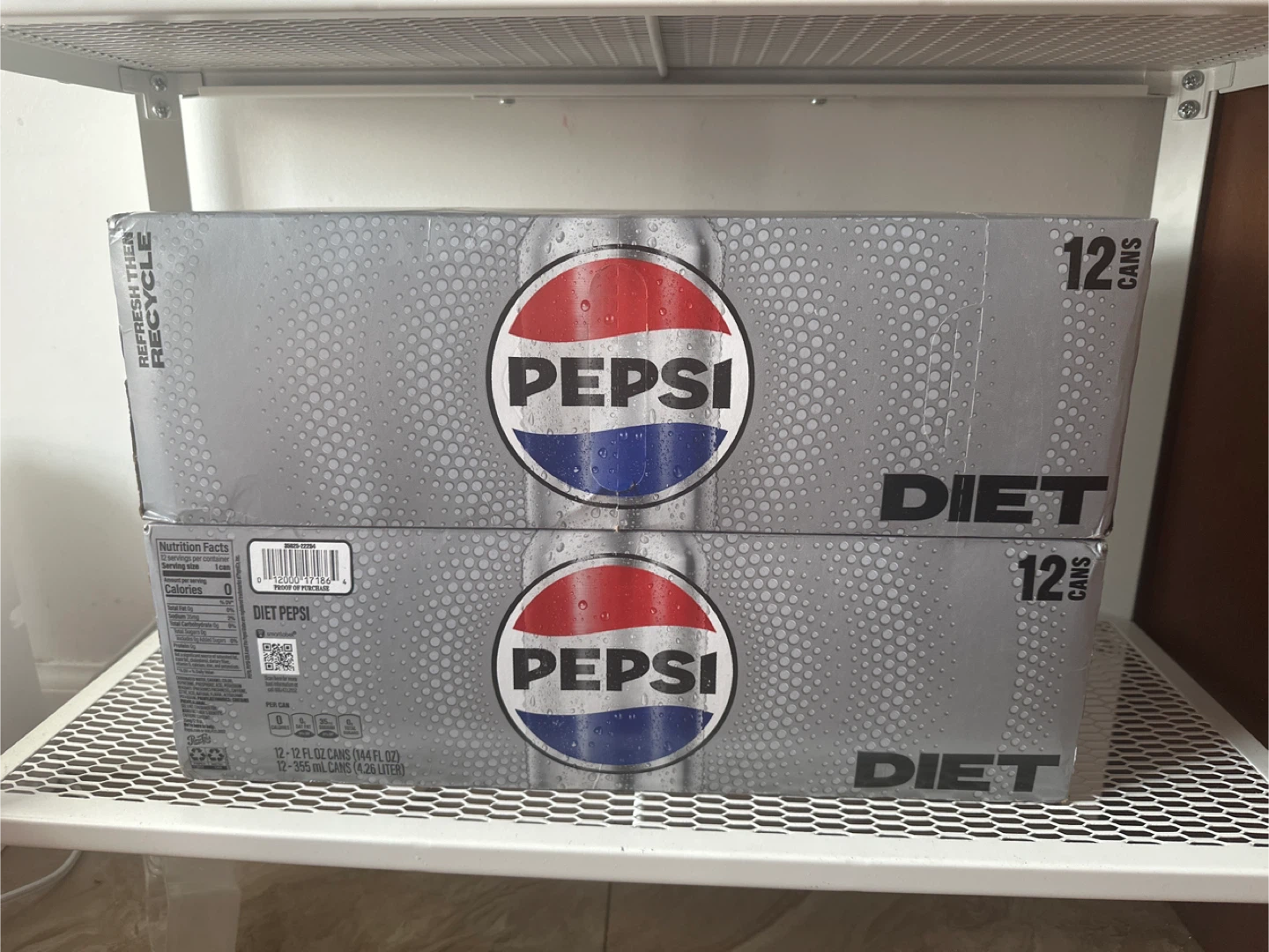 2 boxes of Pepsi Diet Soda 12-Pack 🏆