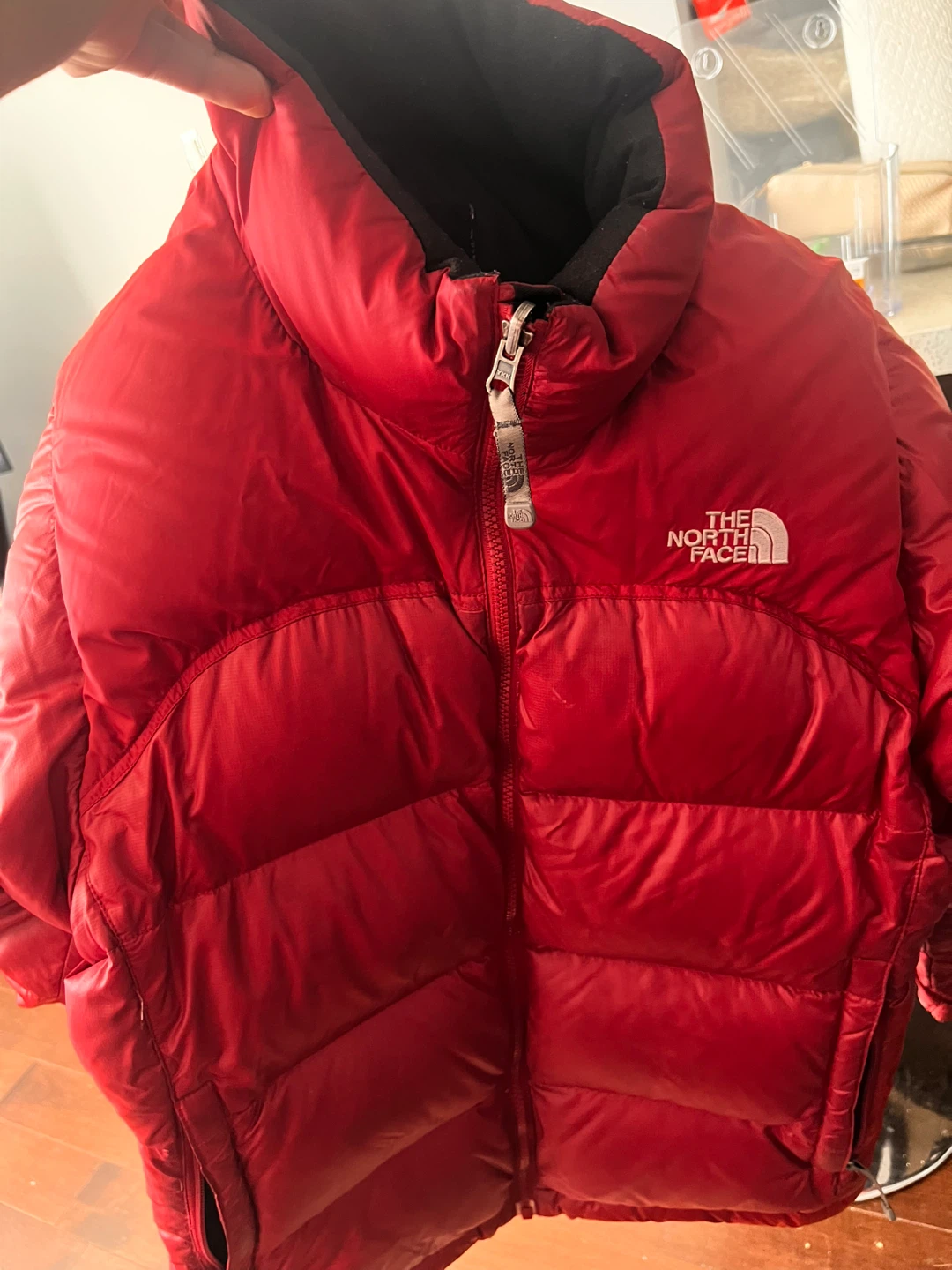 The North Face Puffer Jacket (Red)