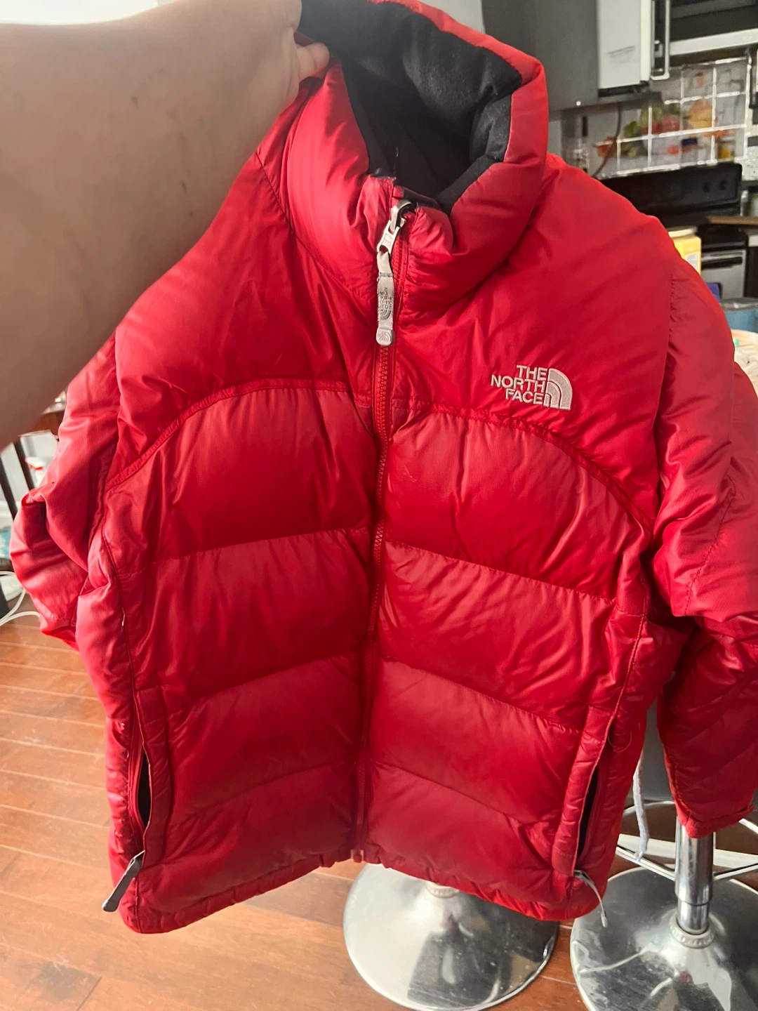 The North Face Puffer Jacket (Red) - photo 2