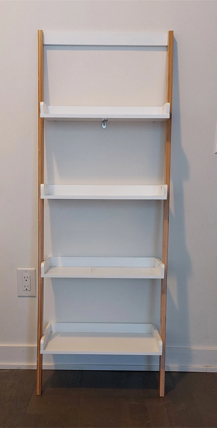 Small ladder bookshelf