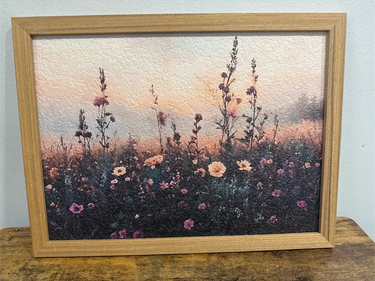 Framed Floral Artwork