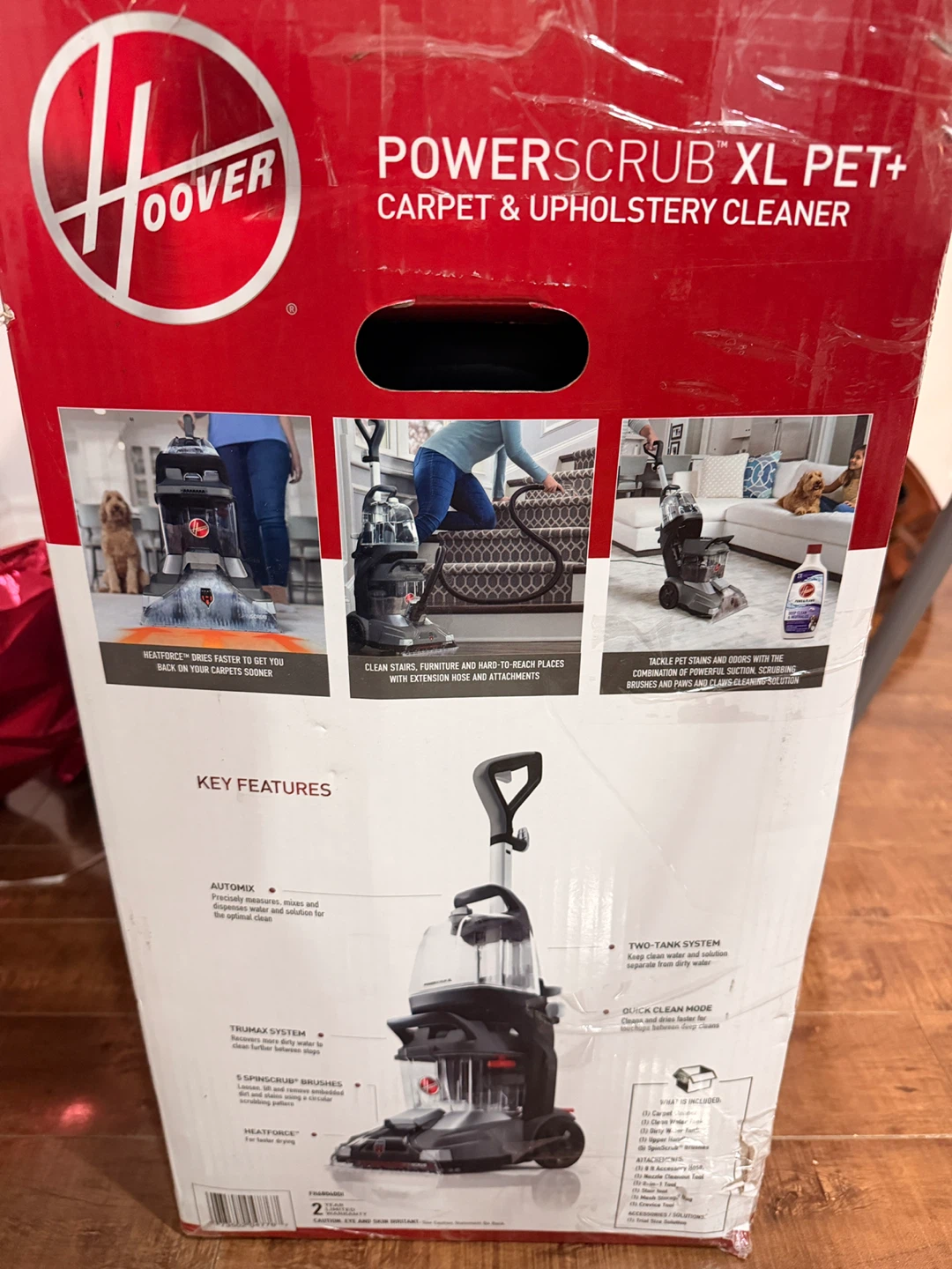 Hoover PowerScrub XL Pet Carpet & Upholstery Cleaner - photo 2