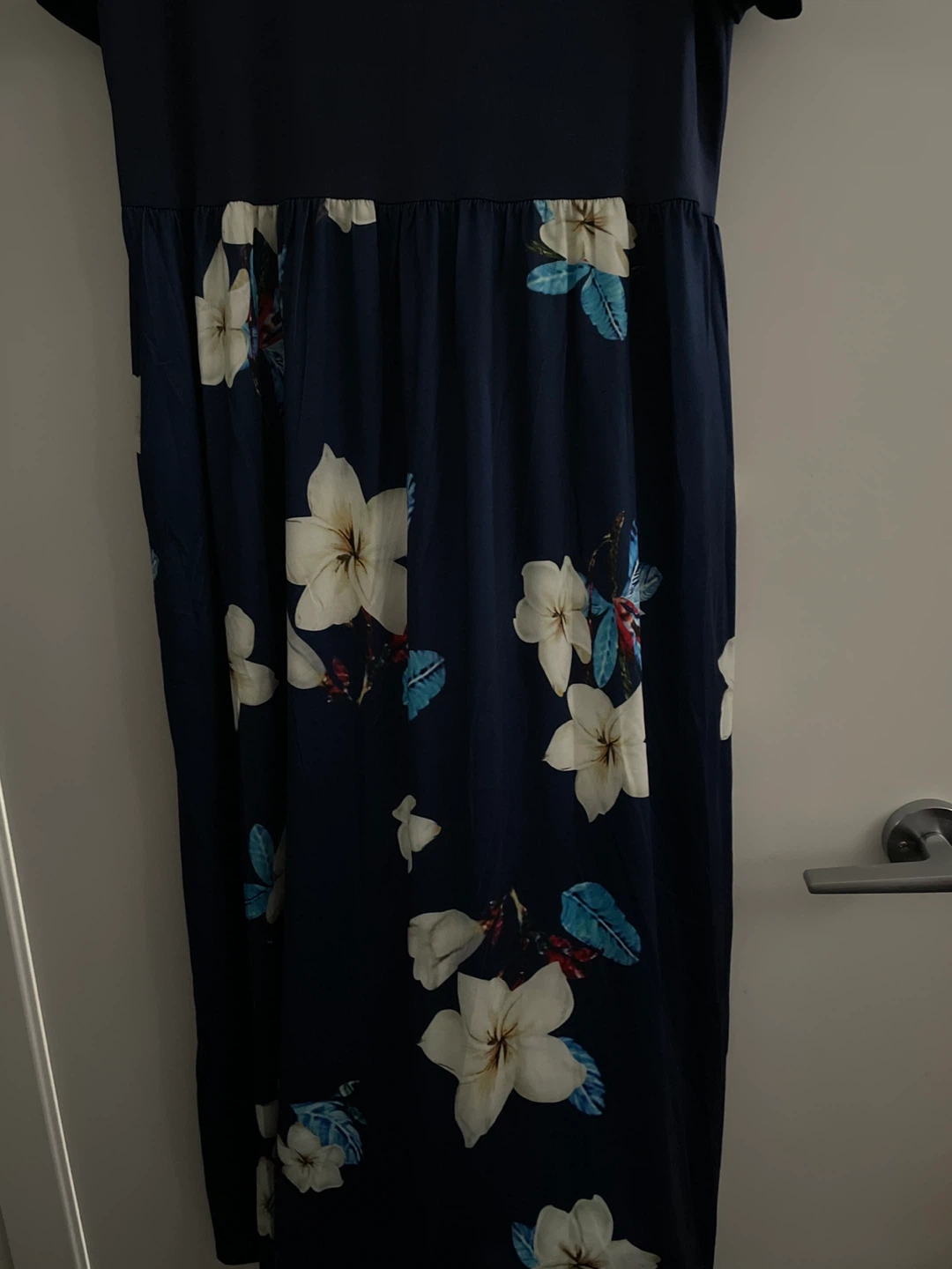 New Women's Cold Shoulder Floral Maxi Dress - photo 3