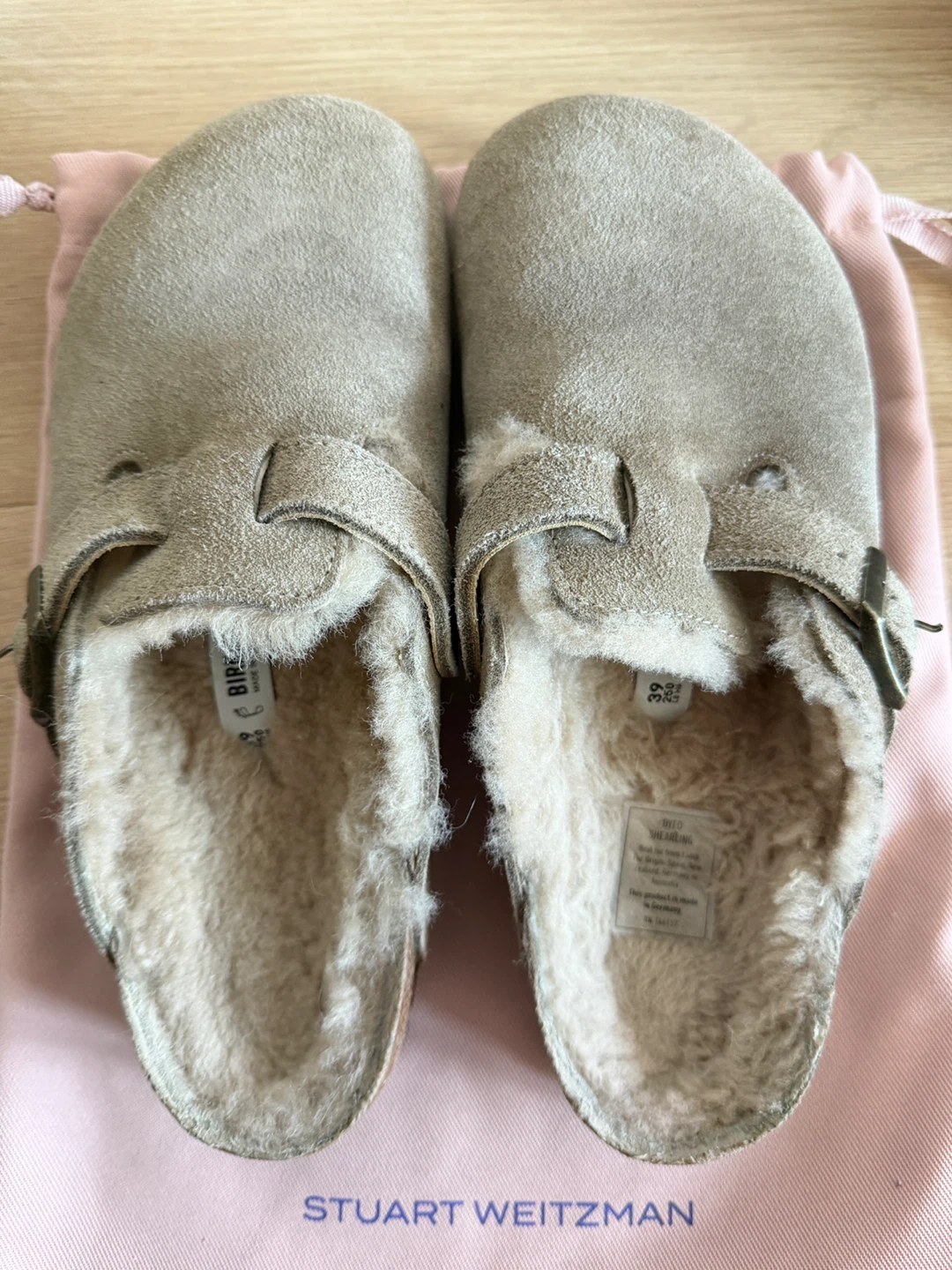 Birkenstock Boston Shearling Clogs Size W8-8.5 NWOT - photo 3