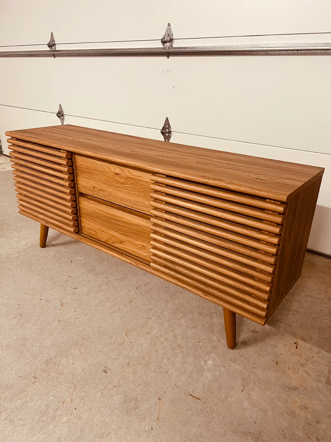 MCM Sideboard/Tv Stand (Light Walnut Colour) - photo 2