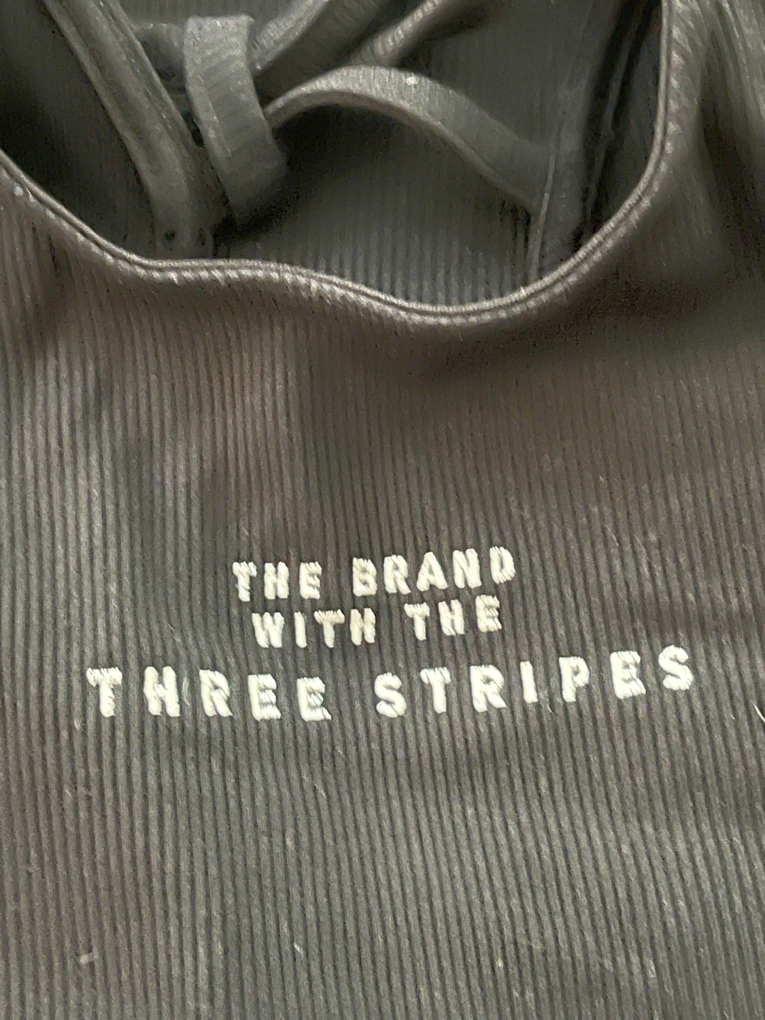 Adidas Black Ribbed Tank Top with Tie Back - photo 3