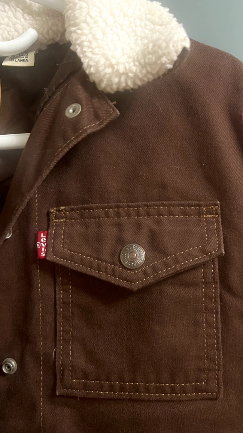Levi's Brown Trucker Jacket Size M - photo 4