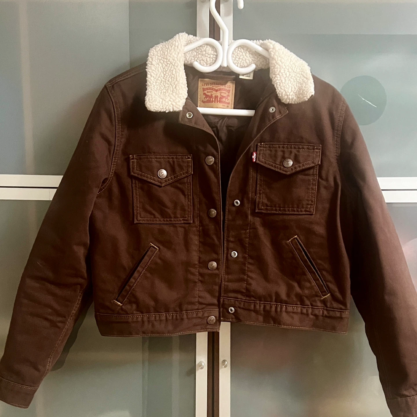 Levi's Brown Trucker Jacket Size M