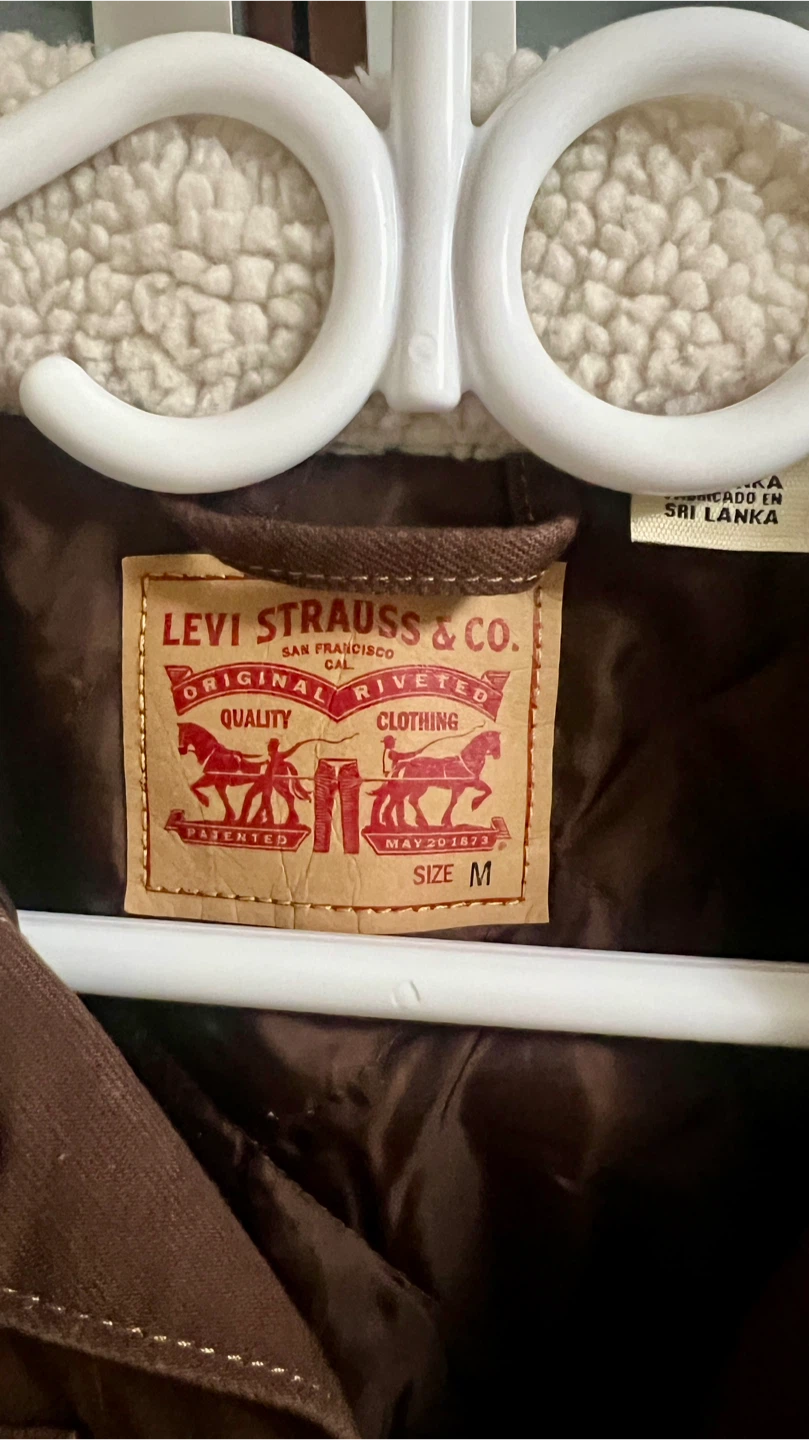 Levi's Brown Trucker Jacket Size M - photo 2