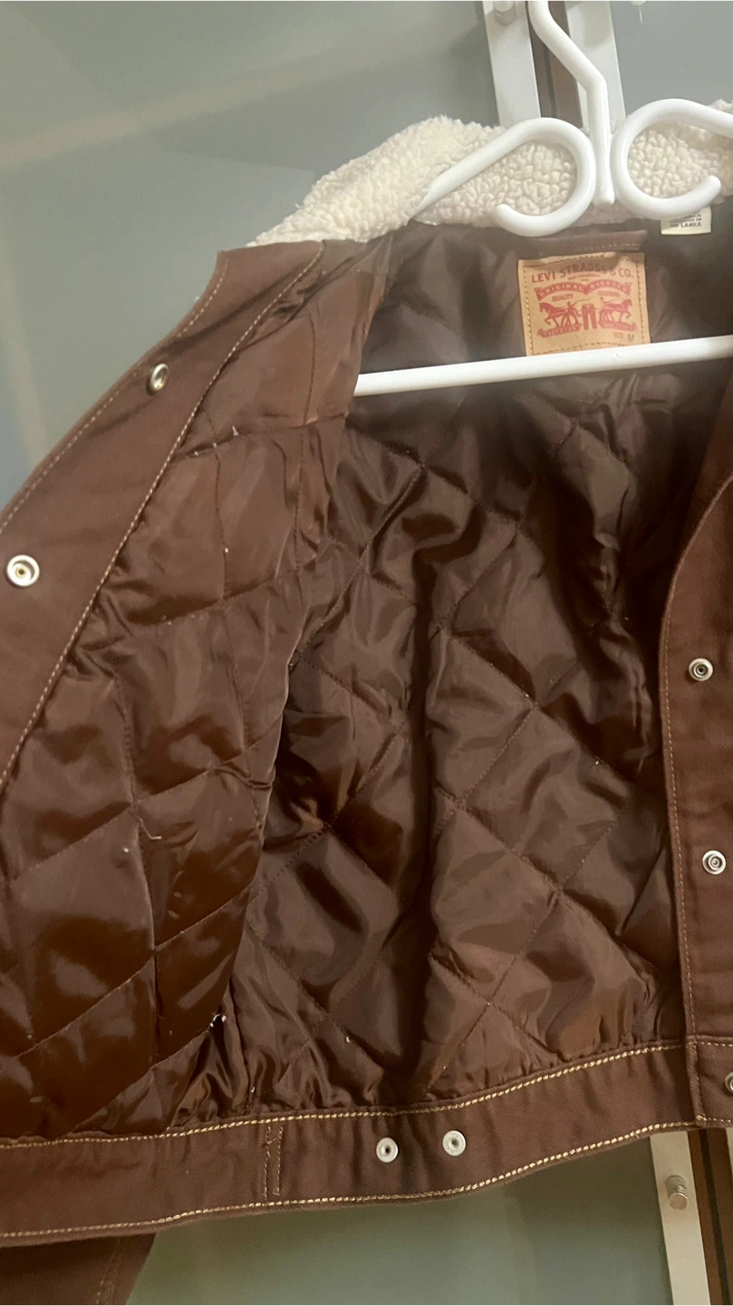 Levi's Brown Trucker Jacket Size M - photo 3