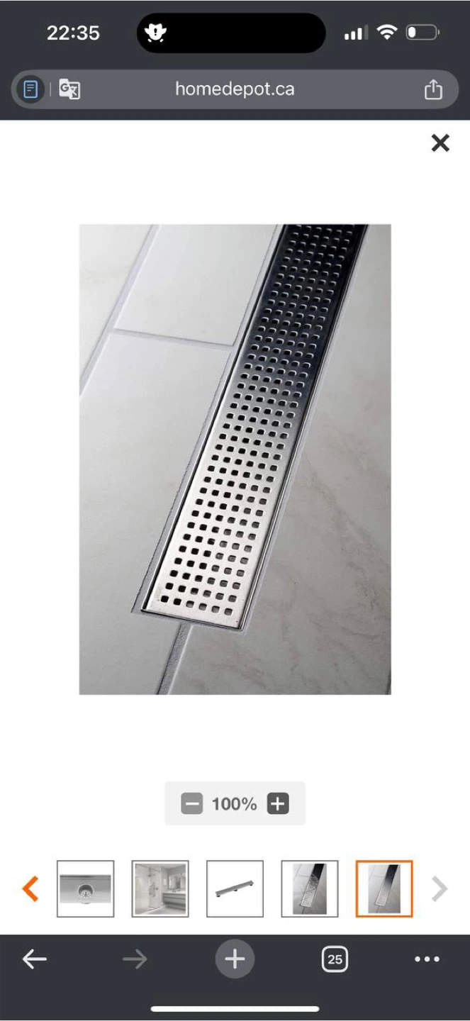 Oatey 28” Stainless Steel Linear Shower Drain – NEW 🚿✨ - photo 2