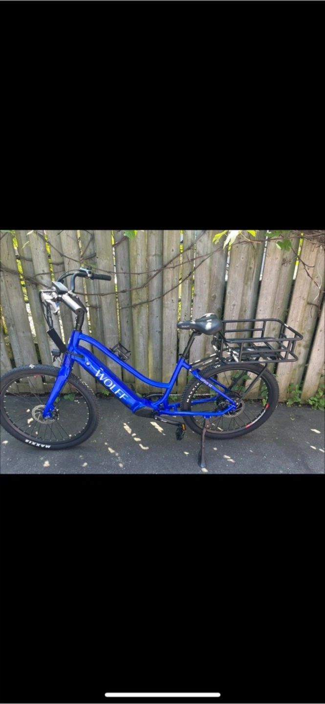 Wolff Ursa Step through Electric Bicycle Saphire Blue - photo 2