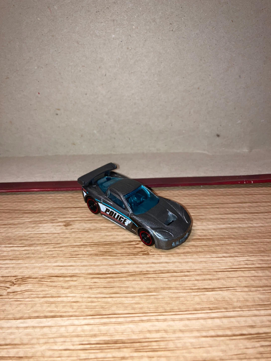 Hot Wheels Loose / Police Corvette C6R / Dark Silver