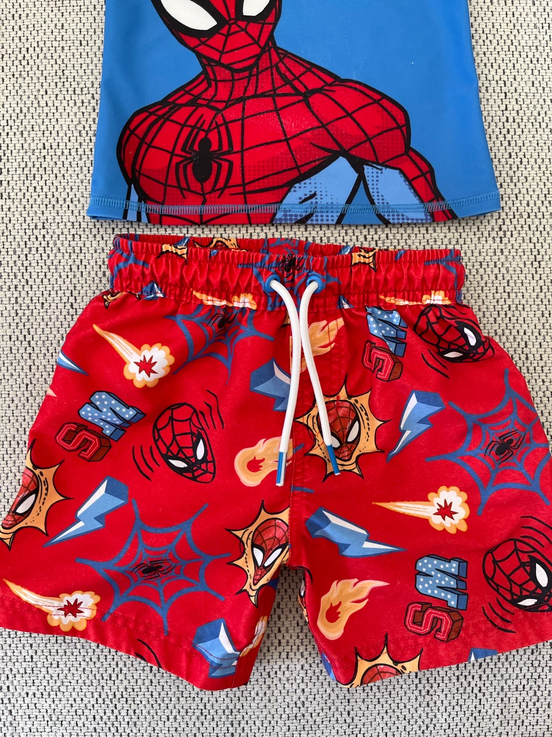 Kids Spider Man Swim Suit 2-3Y 🏆 - photo 4
