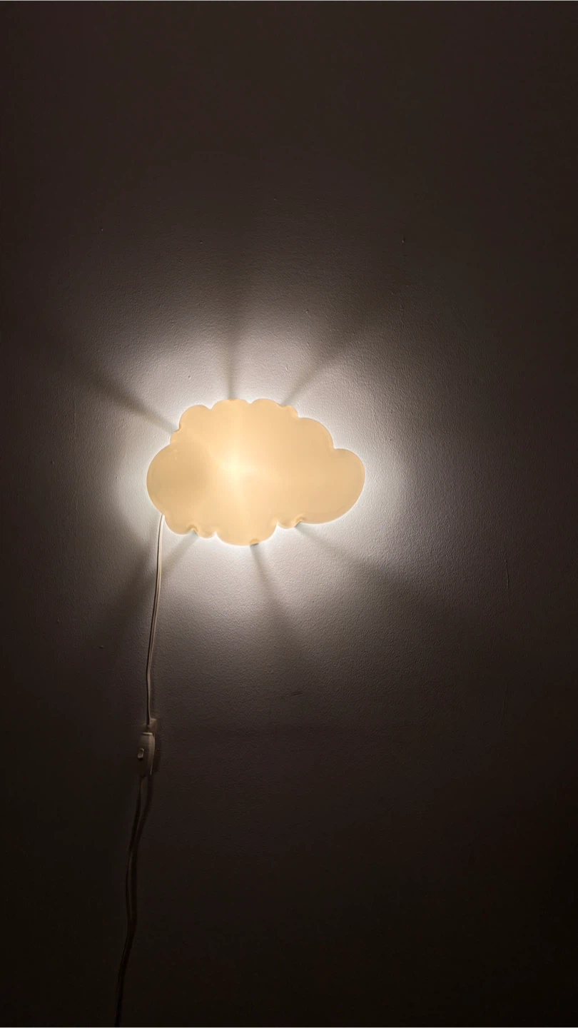 Cloud Shaped Wall Light