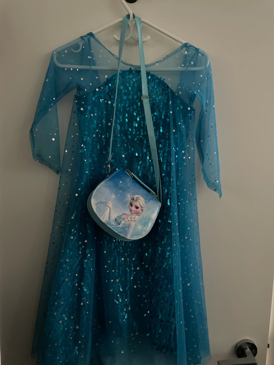 3-5T Elsa Frozen Dress and Purse Set - photo 2