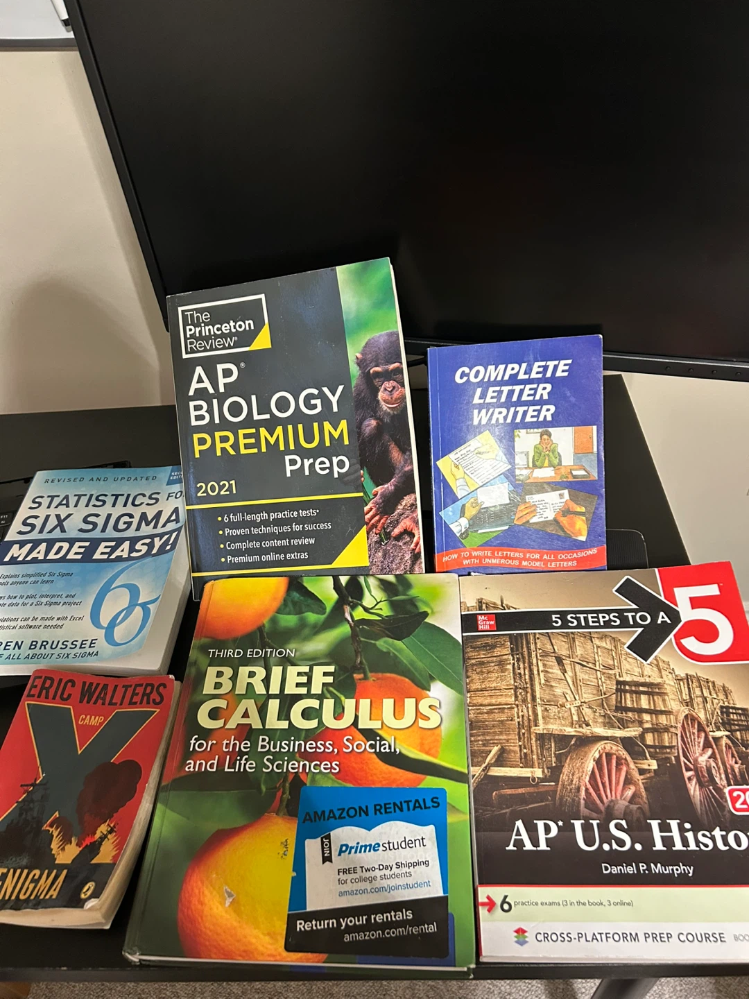Collection of Textbooks: AP Biology, Calculus, US History & More - photo 3