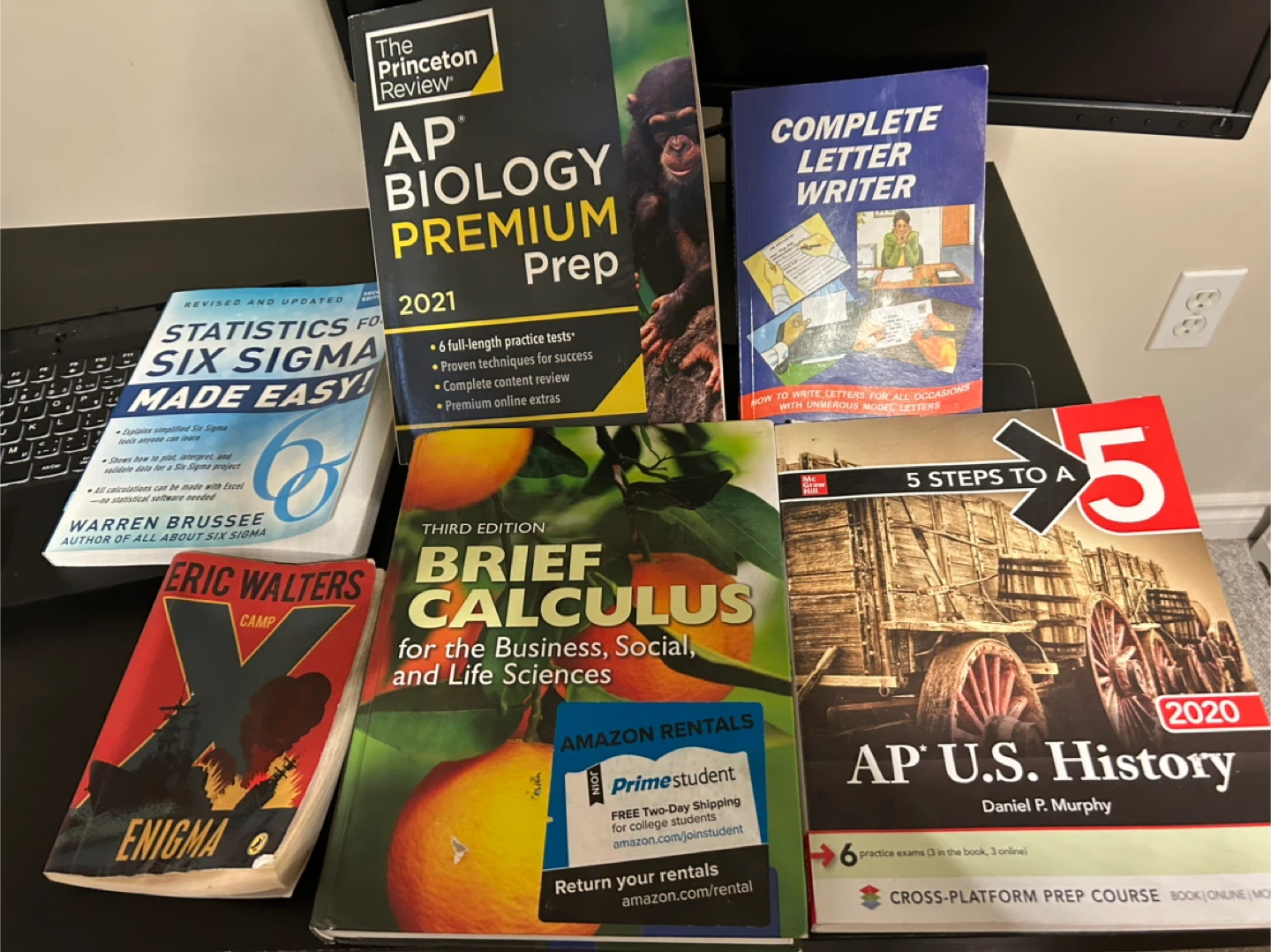 Collection of Textbooks: AP Biology, Calculus, US History & More - photo 2