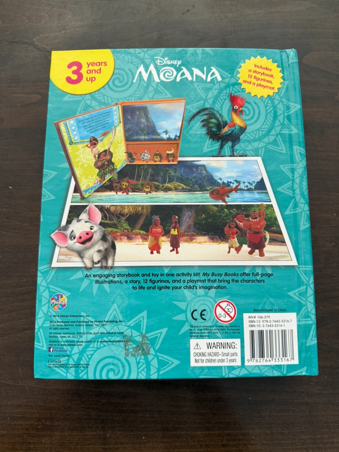 Disney Moana My Busy Books Set - photo 2