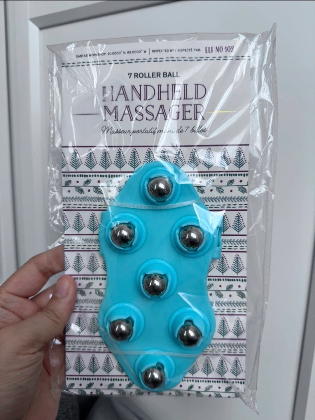 7 Roller Ball Handheld Massager