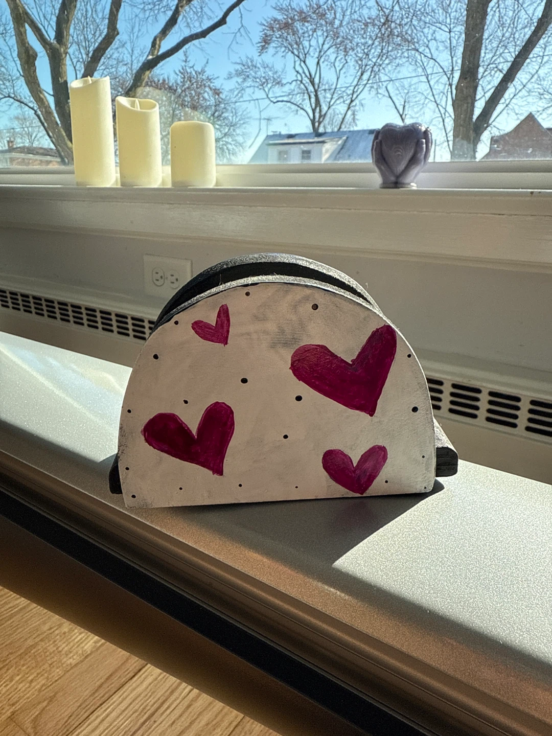 Hand-Painted Napkin Holder
