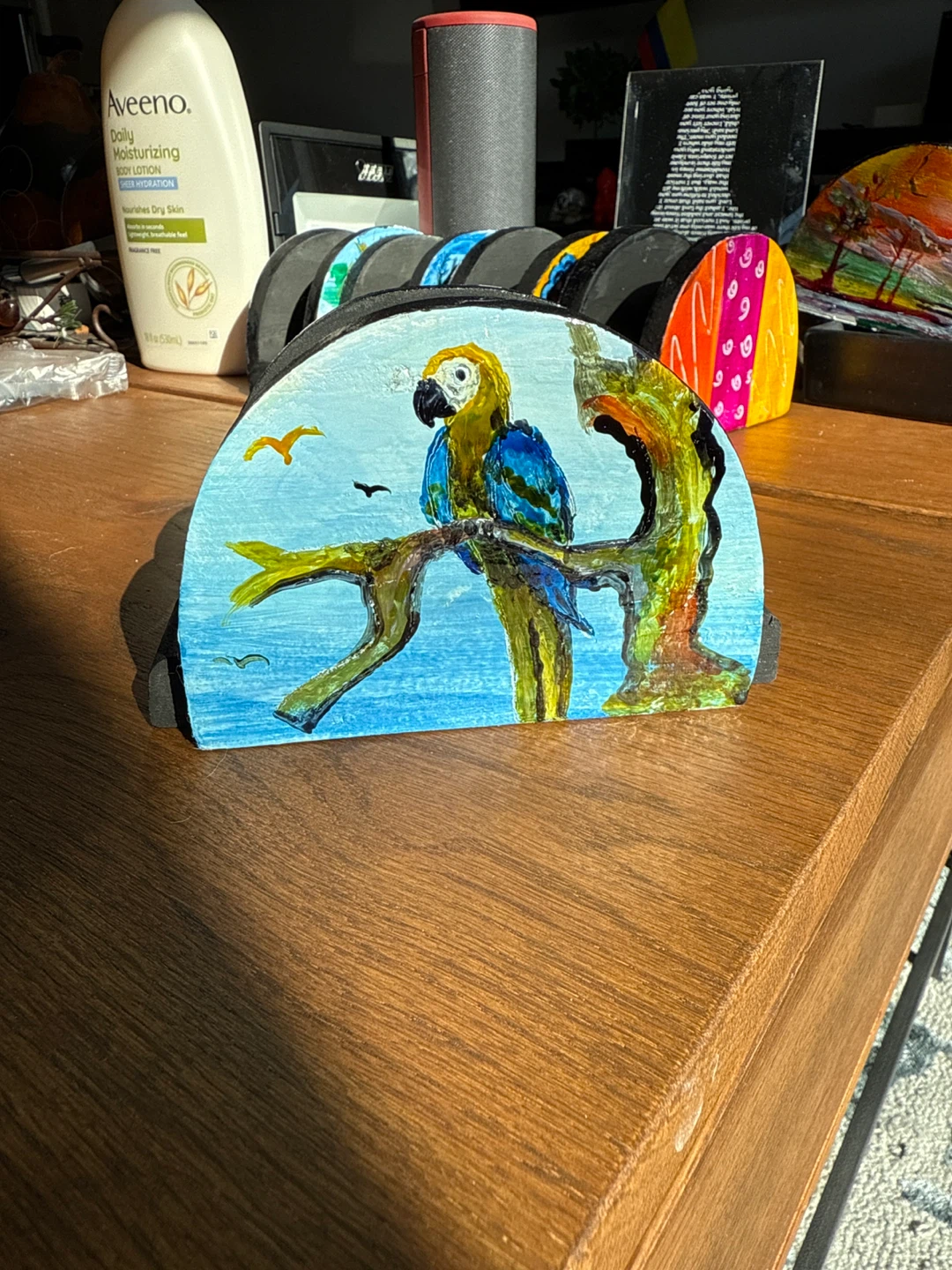 Hand-Painted Napkin Holder - photo 2