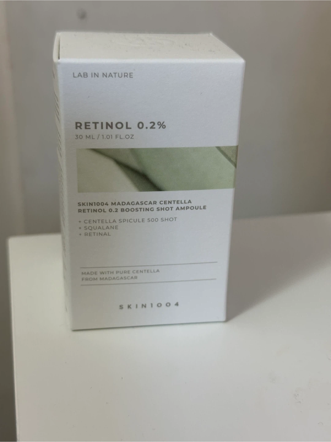 SKIN1004 Madagascar Centella Retinol 0.2 Boosting Shot Ampoule