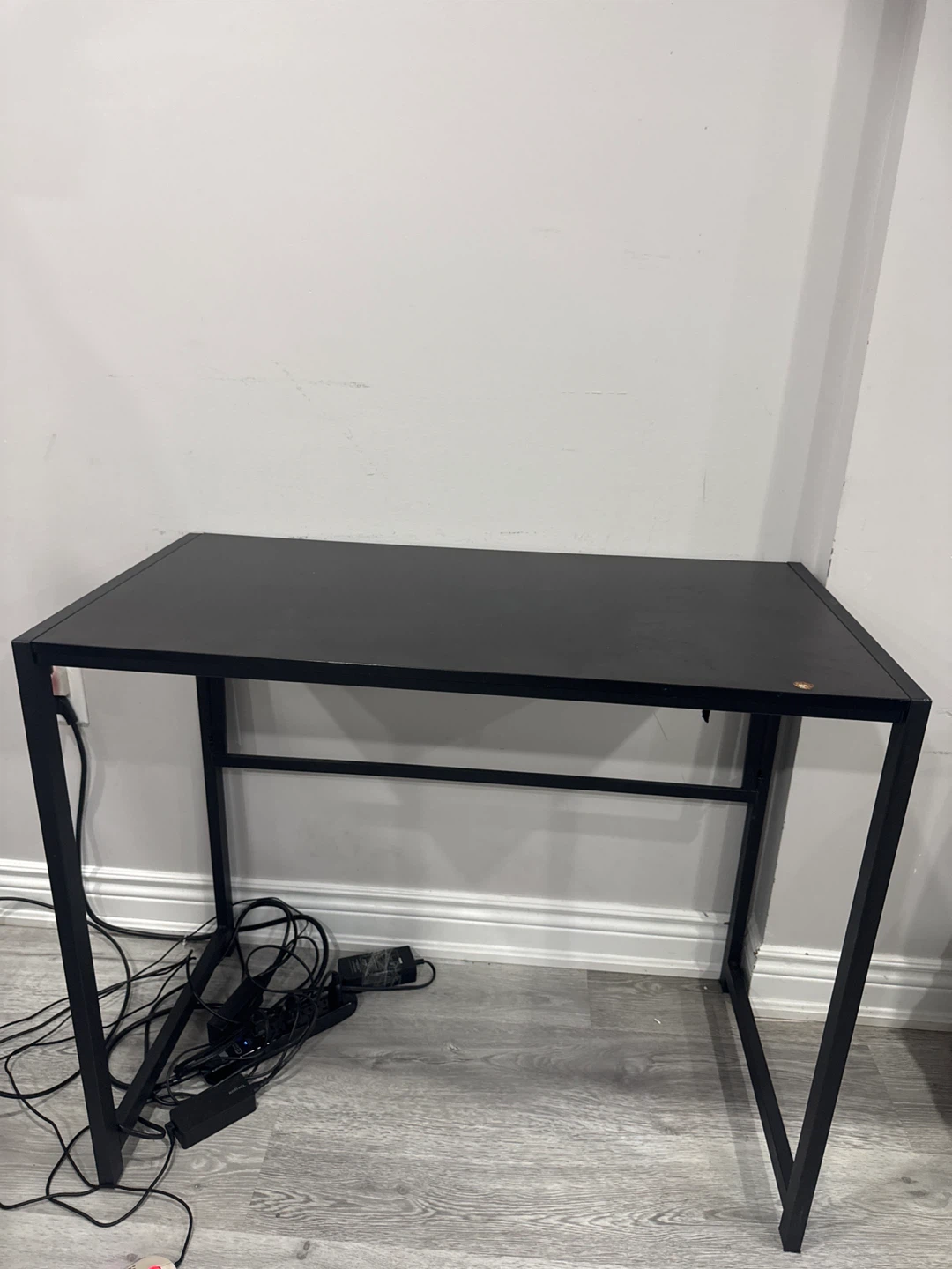 Black Metal Frame Desk