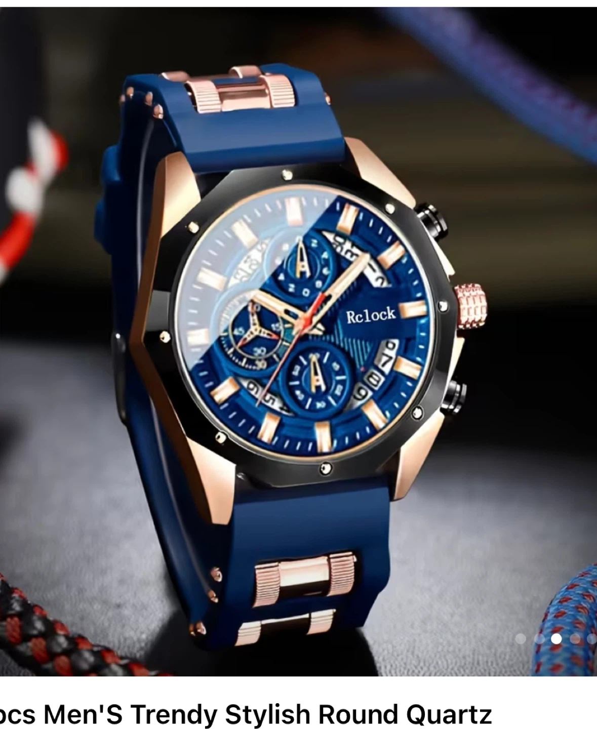 Rcclock Men's Quartz Watch Set - 2 Pack - photo 4