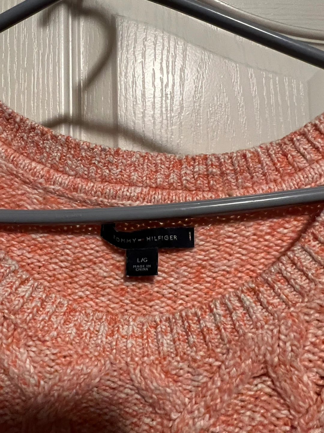 Tommy Hilfiger Cable Knit Sweater - Large - photo 2