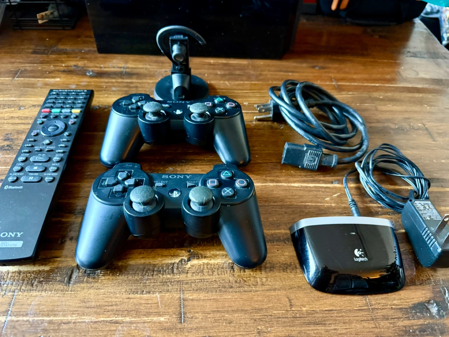 Sony PlayStation 3 (PS3) with 2 Controllers and Remote - photo 4