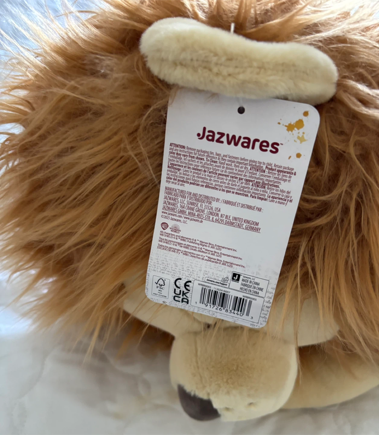 Harry Potter Gryffindor Lion Plush Toy by Jazwares - photo 5
