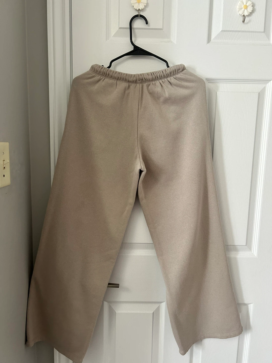 Women's Tan Wide Leg Sweatpants - photo 2