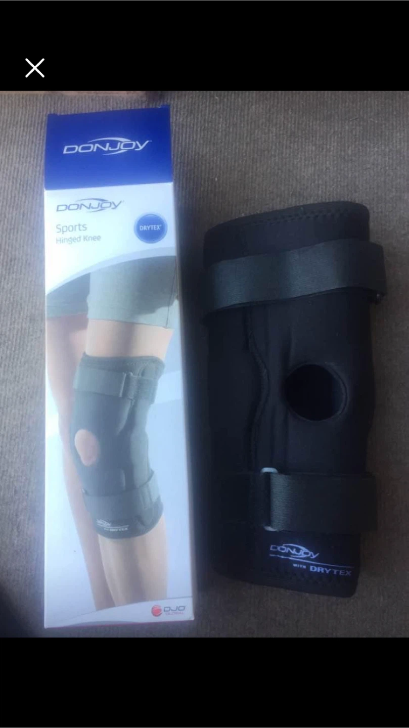 DonJoy Sports Hinged Knee Brace with Drytex