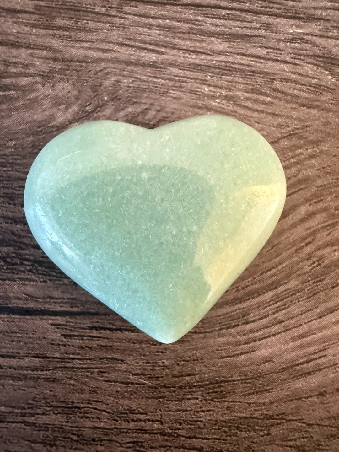 Two Green Aventurine Hearts - photo 4