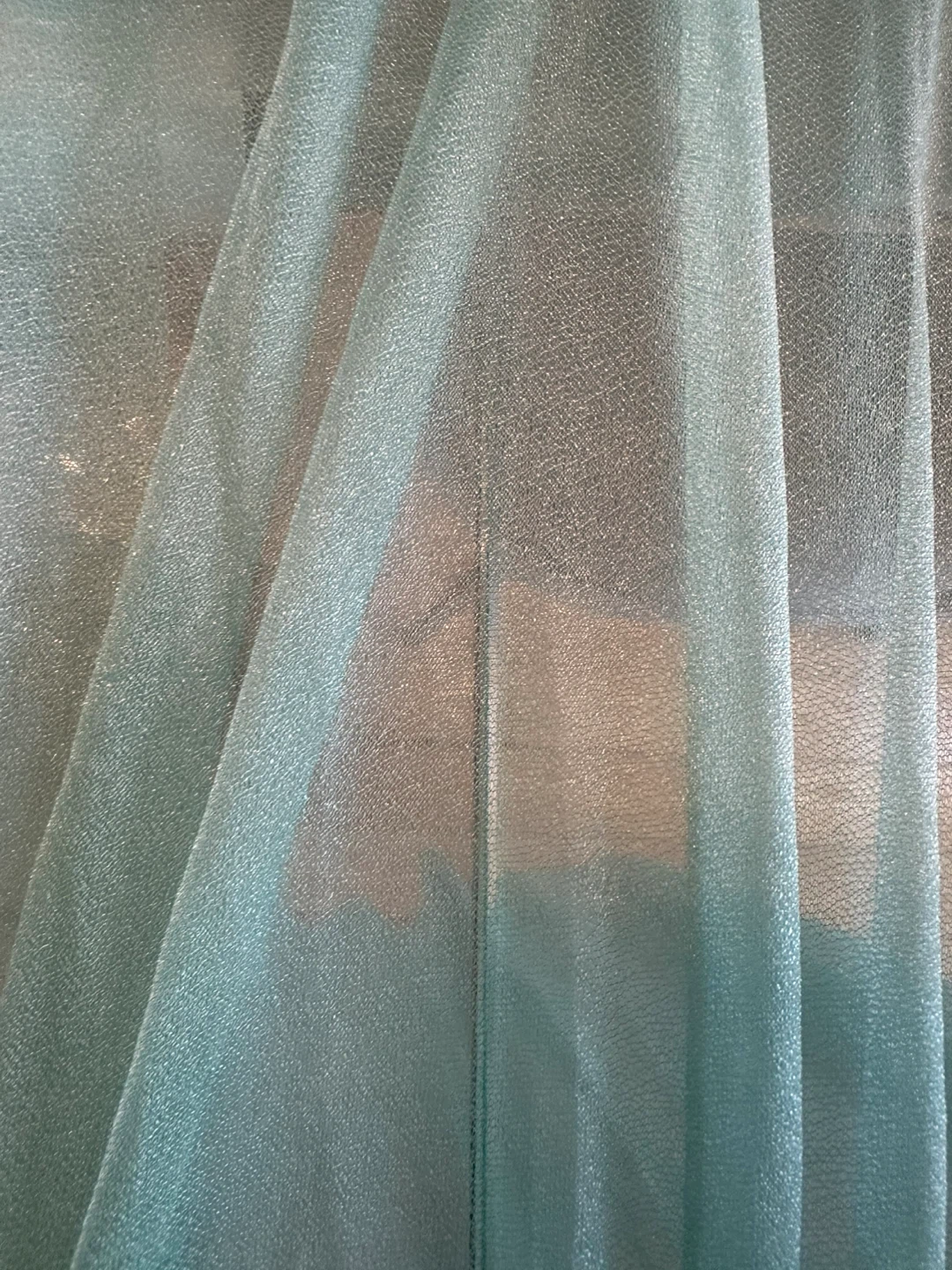 1 pc Teal Green Tulle Table Runner - photo 5