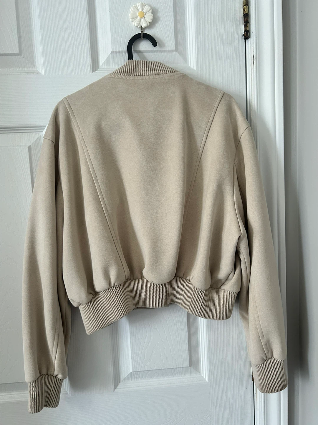 Zara Beige Bomber Jacket - photo 2