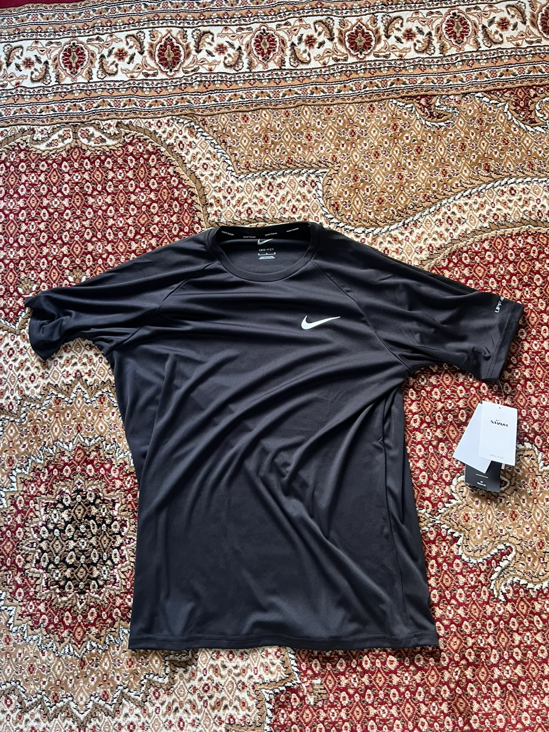 Nike Dri-FIT Black Short Sleeve T-Shirt