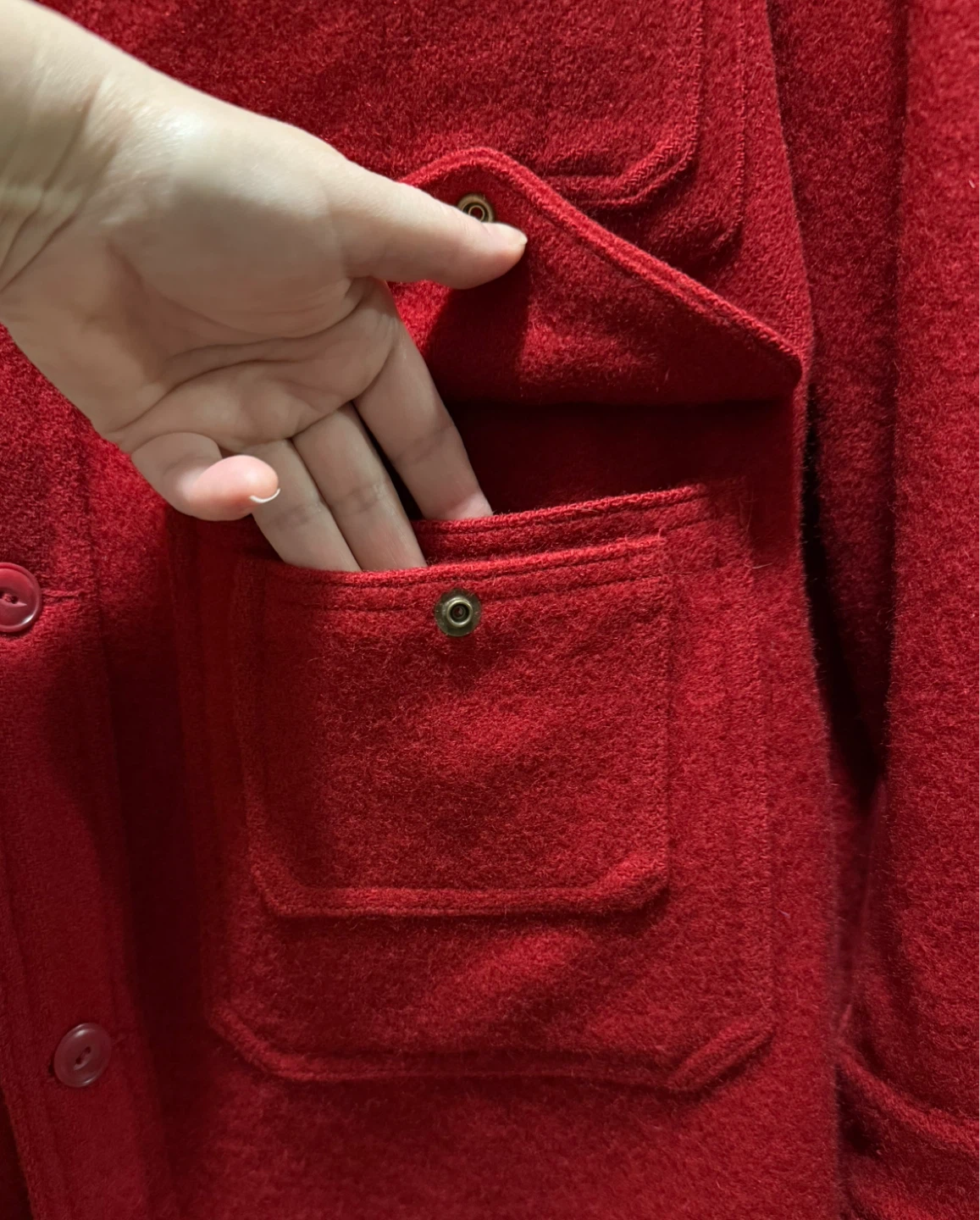 Polo by Ralph Lauren Mackinaw Cruiser 100% Wool Jacket, VTG RARE - photo 4