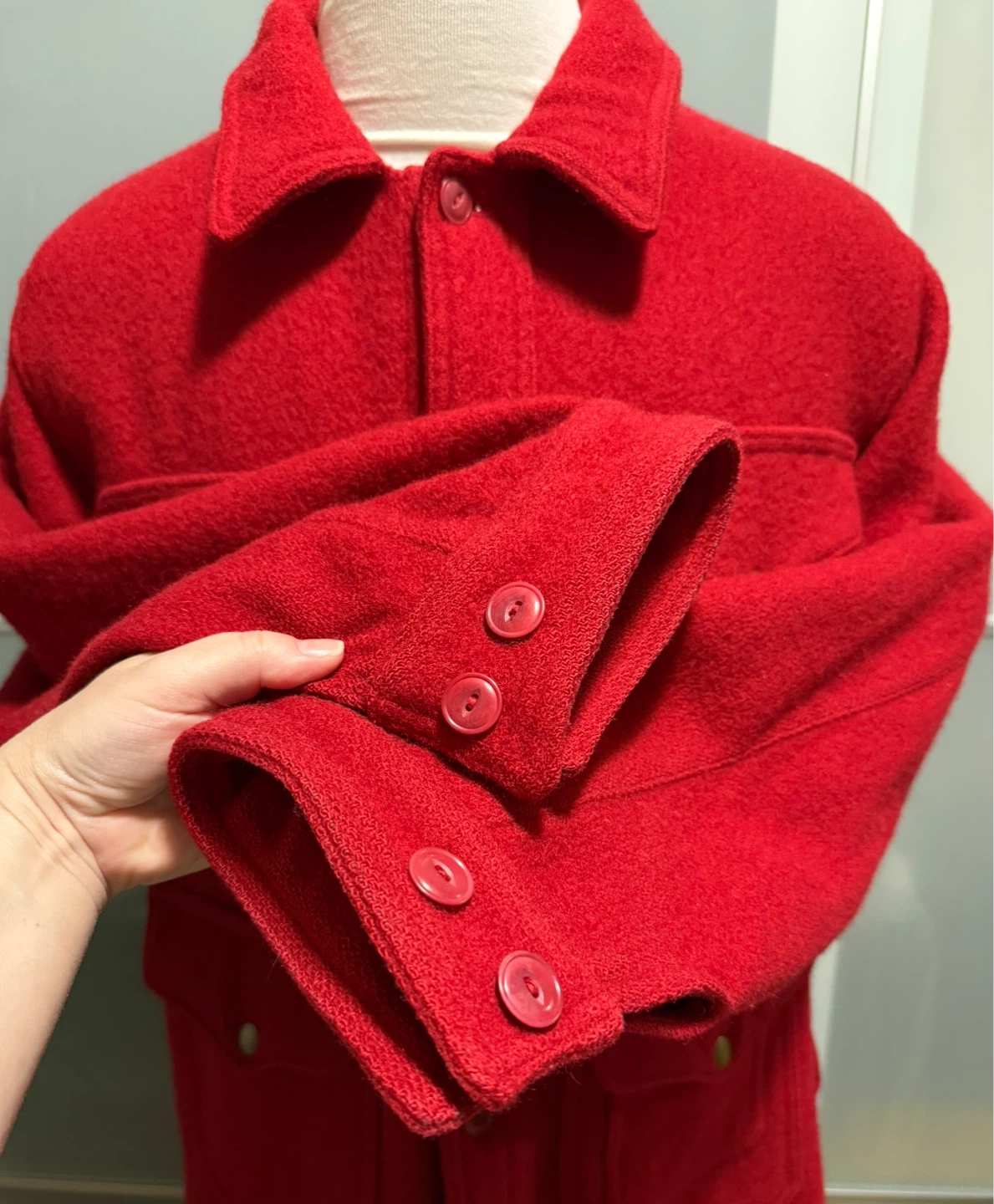 Polo by Ralph Lauren Mackinaw Cruiser 100% Wool Jacket, VTG RARE - photo 5