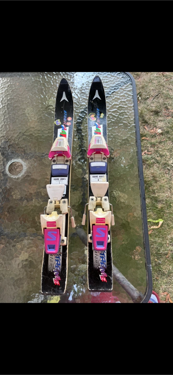 Atomic Skis with Marker Squire Bindings