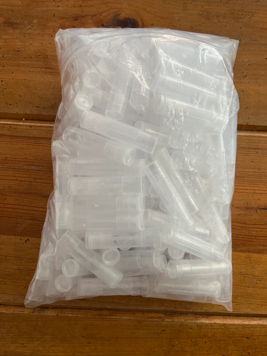 100 empty 5ml lip balm / lip gloss tubes, - photo 3