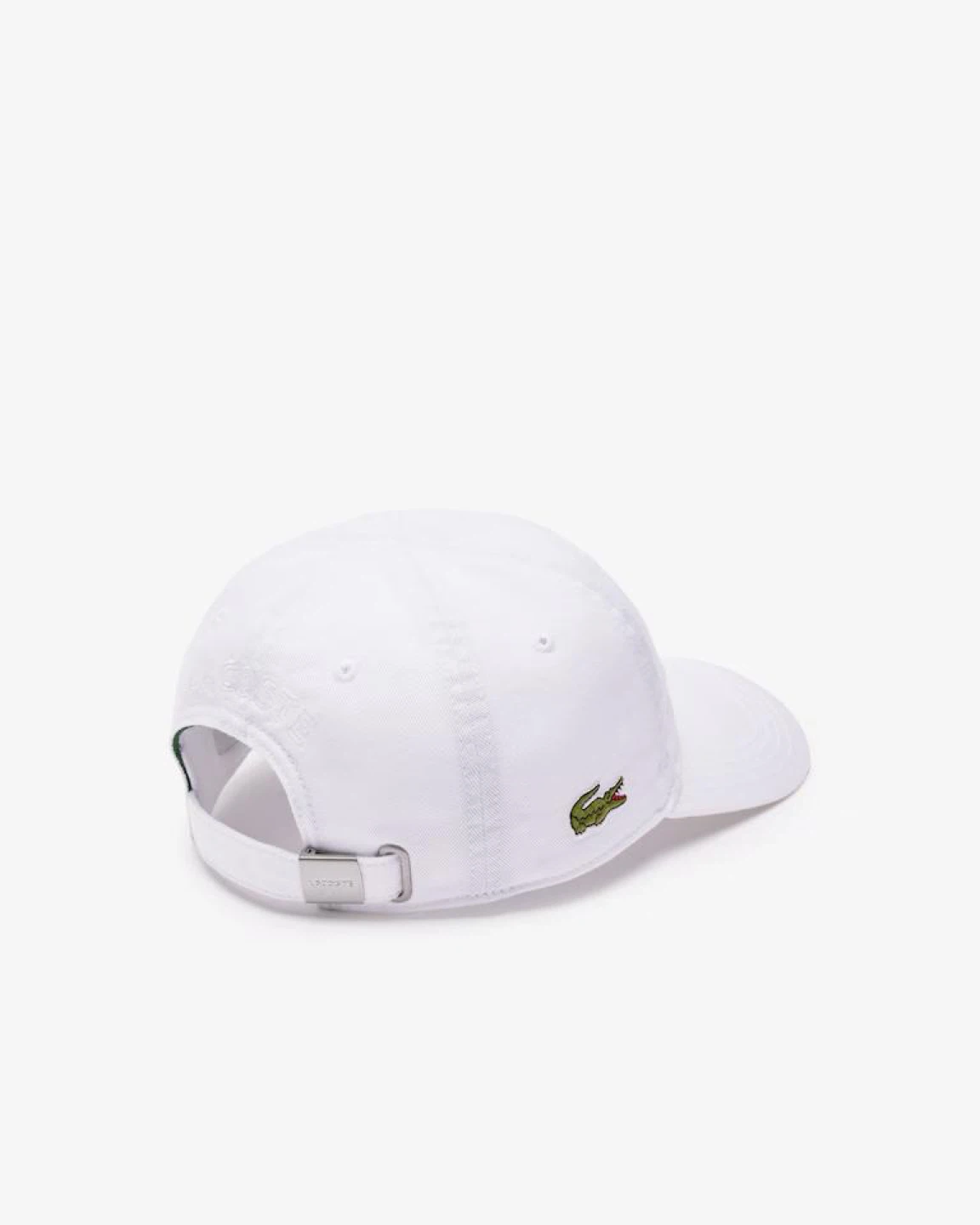 White Lacoste Baseball Cap - photo 3
